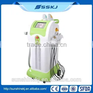 2017 Multifunctional 8 in 1 Elight SHR Yag q Switch Laser for Hair Removal Tattoo Removal Slimming thumbnail-2