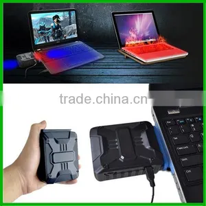 Shenzhen Factory Univeral Air Ejector Fan Laptop Cooling Pads thumbnail-3