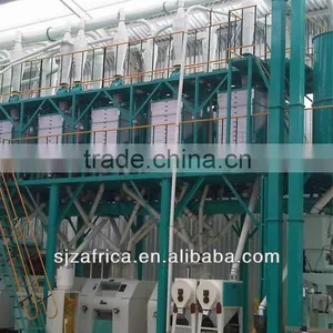 Corn Milling for Making Cou-cou Maize Meal Mills for Funchi Flour Milling Machine for Making Funjie thumbnail-1