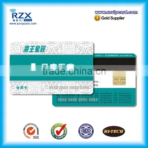 Full CMYK Printing Plastic Smart Pvc Card With FM4442/ FM4428 Chip thumbnail-6