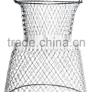 Collapsible Wire Mesh Fish Trap, Foldable Fishing Tackle thumbnail-2