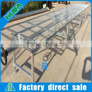 Good Qulity Galvanized Steel Greenhouse Movable Nursery Seeding Bed thumbnail-4