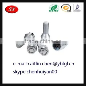 Double Guarantee Type Anti Theft Anti Tamper Security License Plate Metal Screws thumbnail-5