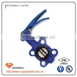 Manual-Operated Ductile Iron Wafer Butterfly Valve thumbnail-2