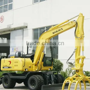 360 Degree Rotation Wheel Grapple Cane Loader on Sale thumbnail-5