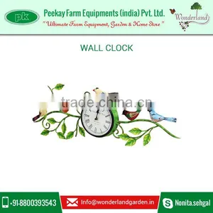 Top Brand Selling Unique Wall Clock With Birds Crafted on it at Cheap Price thumbnail-2