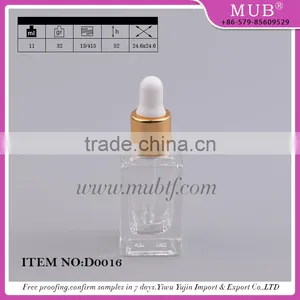 How Sale China Supplier Square Shaped Glass Dropper Bottles With Child Proof Cap, Mini Essential Oil Glass Bottle thumbnail-3