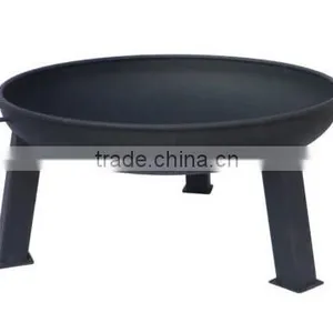 Outdoor Black Iron Fire Pit thumbnail-1
