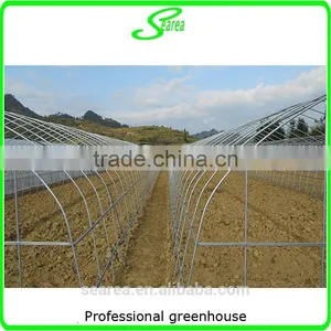 Galvanized Steel Tube Frame Greenhouse Commercial Greenhouse thumbnail-1