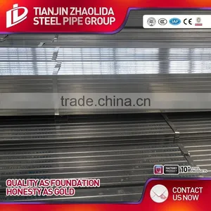 Cold Rolled Dia 10 mm - 101 mm Galvanized Steel Pipe Online Product Selling Websites for Greenhouse Furniture Fence Post thumbnail-3