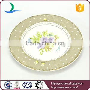 Flower Design Dolomite Ceramic Coaster For Home Decoration thumbnail-1