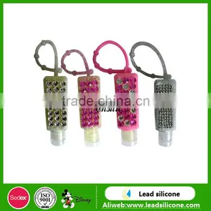 Silicone Beads Hand Sanitizer Holder Personalized Silicone Hand Sanitizer Holder thumbnail-1