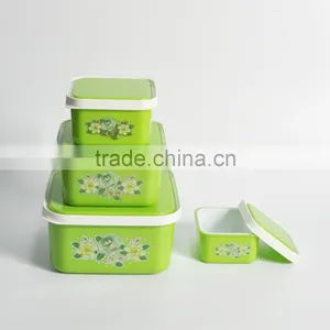 4 Pieces Food Grade pp Plastic Storage Container thumbnail-3