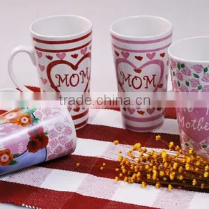 350ml Customized Decal Printing Ceramic Mug Full Wrap Printing Ceramic Mug thumbnail-6