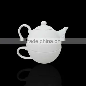 Porcelain Tea Accessories Ceramic Teapots With Cup thumbnail-1