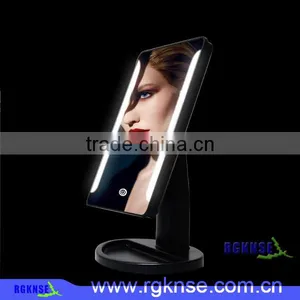 2017 Fashion Led Mirror Table Led Make up Mirror With Touch Control Switch thumbnail-5