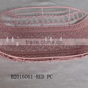 Iron Wire Rectangle Plate With Handle thumbnail-6