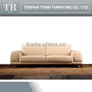 Modern Luxury Design Geniune Leather Sofa Set thumbnail-3
