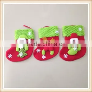3 Pc Christmas Stockings/Gift Bag Hanging Candy Socks Christmas Tree Decoration thumbnail-1