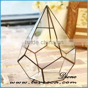 China Wholesale Clear Glass Flower Vase Wedding thumbnail-6