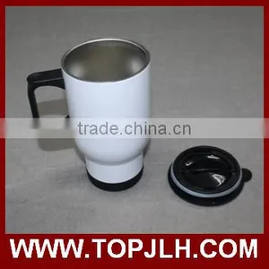 Hot Selling Blank Metal Car Mug Traveling Tea Cups thumbnail-5