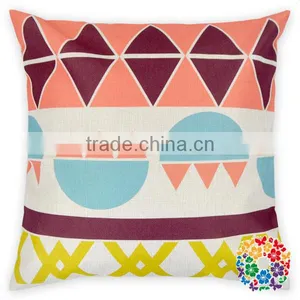 Wholesale 100% Cotton Woven Printed Fabric Towel Pillow Case Plain Cotton Throw Pillow Cover thumbnail-1