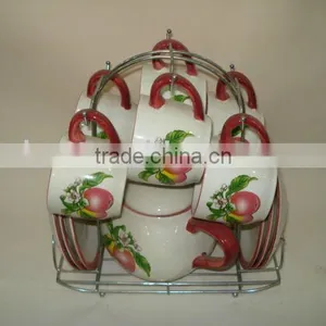 13 Pcs Porcelain Tea Set thumbnail-1