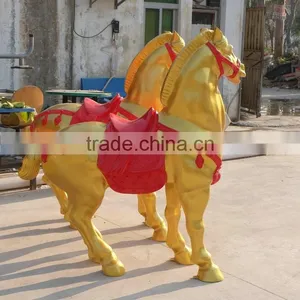 Customized Life-size Fiberglass Horse Figure thumbnail-5
