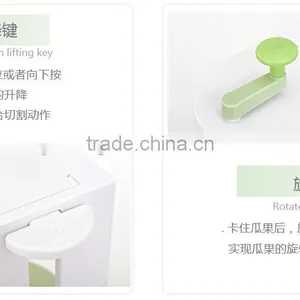 Tri-blade Plastic Spiral Vegetable Slicer Cutter and Peeler thumbnail-6