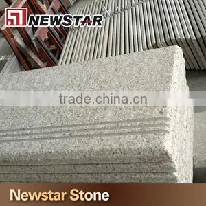 Beige Color Flame Surface Anti-slip Granite Step Non-slip Stair Tile thumbnail-1
