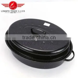 Longfei 2016 Hot Selling Roaster Pot, Ceramic / Enamel Turkey Pot,Oval Roaster Pot thumbnail-3