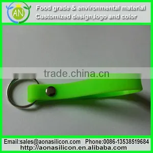 Silicone Key Ring Silicone Key Trap Silicone Loop Key Chain thumbnail-3