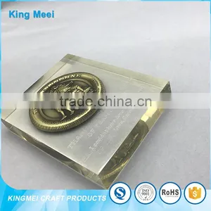 New Fashion Custom Acrylic Acrylic Paperweight Acrylic Coin thumbnail-3