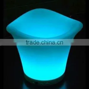 RGB Color Change LED Champagne Ice Bucket thumbnail-1