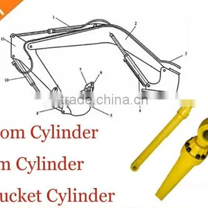 Heavy Equipment Long Stroke Hydraulic Cylinder thumbnail-6