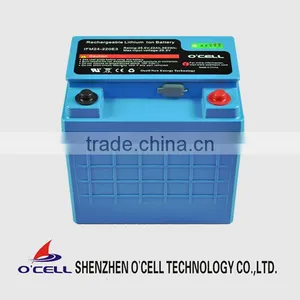 24V LiFePO4 Battery 22AH for Medical Carts With UL,CE,FCC, IEC62133(CB) thumbnail-2