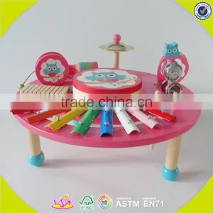 Wholesale New Fashion Wooden Musical Baby Toys Best Design Wooden Musical Baby Toys W07A112 thumbnail-1