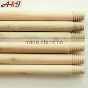 Natural Wooden Broom Handle With Screw End thumbnail-1