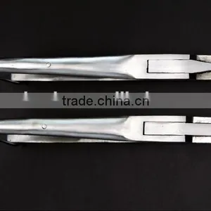V-Cut Ear Notcher Veterinary Instrument Stainless Steel U /V Type Ear Forceps Epidemic Prevention Ear Clamp Pincers thumbnail-3