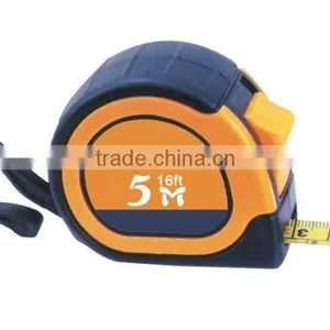 5M Steel Blade Measuring Tape With Rubber Grip thumbnail-1
