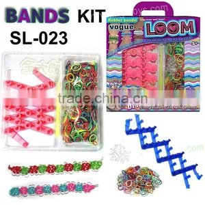 2015Loom Bands/ Rubber Bands/ Paper Box and Plastic Box Loom Kit thumbnail-3