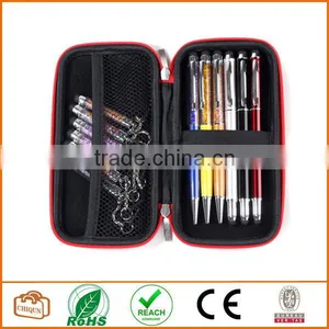 EVA Carrying Case/Bag/Pouch/Holder for Stylus Touch Pen,Ballpoint Pen-Black/Red thumbnail-2