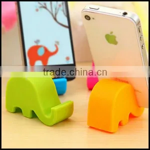 OEM Elephant Shape Plastic Mobile Phone Holder for Sale/High Quality Colorful Plastic Cute Mobile Phone Holder for Sale thumbnail-2