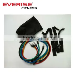 Colorful Latex Exercise Resistance Band Set thumbnail-1