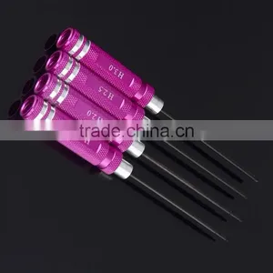 4 Screw Driver Set Tool Kit Mini Screwdriver Set For RC Helicopter Car thumbnail-1