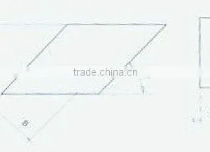 Hard Alloy Products for Geological Prospecting Tool--For Core Bits Drilling Into Medium Soft Stratum--Rhombus thumbnail-1