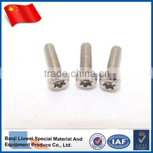 HIGH QUALITY AND LOW PRICE DIN933 TITANIUM HEXAGON HEAD BOLTS thumbnail-3