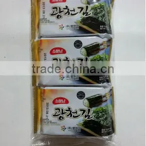 Seasoned Seaweed Laver Nori Snack 5g x 72bags / Seafood / Seaweed thumbnail-1
