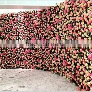 New Styles Artificial Flower Wall Wedding & Environmental Backdrop Artificial Flowers Wall thumbnail-1