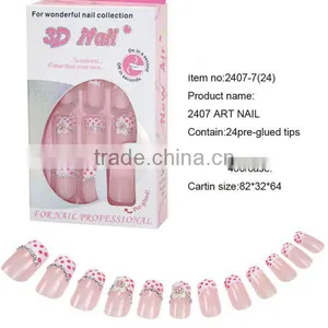 Fake 3DF Designs Led Exhaust Rhinestone Upho Nail Art Tips thumbnail-1